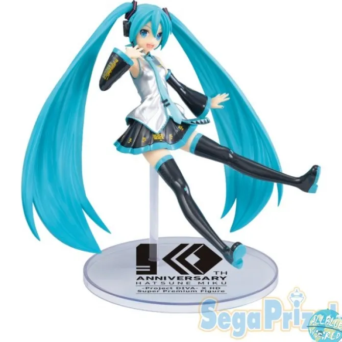 Vocaloid Project Diva X HD - Hatsune Miku Figur - SPM / 10th Anniversary: Sega