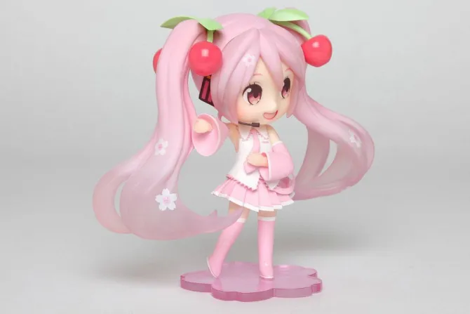 Vocloid - Hatsune Miku Figur / Dolly Crystal - Sakura Version: Taito