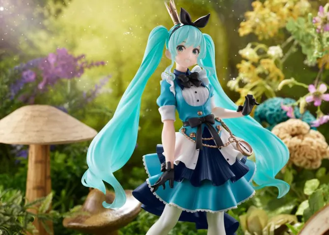 Vocloid - Hatsune Miku Figur / Princess AMP - Alice Version (re-run): Taito