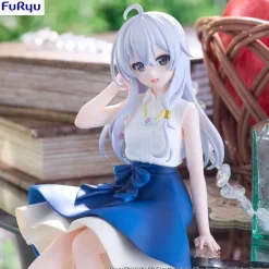 Wandering Witch: The Journey of Elaina - Elaina Statue / Noodle Stopper - Flared Skirt Ver.: Furyu