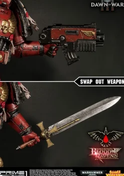 Warhammer 40K Dawn of War III - Space Marine Blood Ravens Statue: Prime 1 Studio