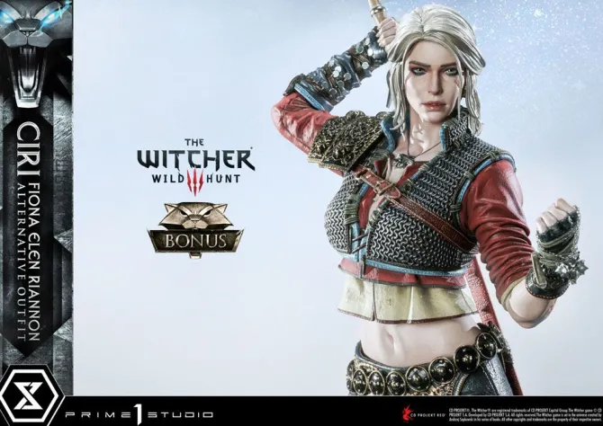 Witcher 3 - Cirilla Fiona Elen Riannon Statue / Alternative Outfit Deluxe Bonus Version: Prime 1 Stu