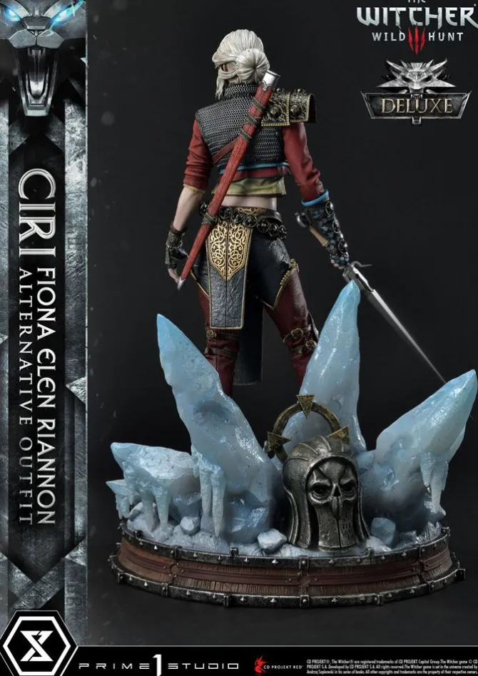 Witcher 3 - Cirilla Fiona Elen Riannon Statue / Alternative Outfit Deluxe Bonus Version: Prime 1 Stu