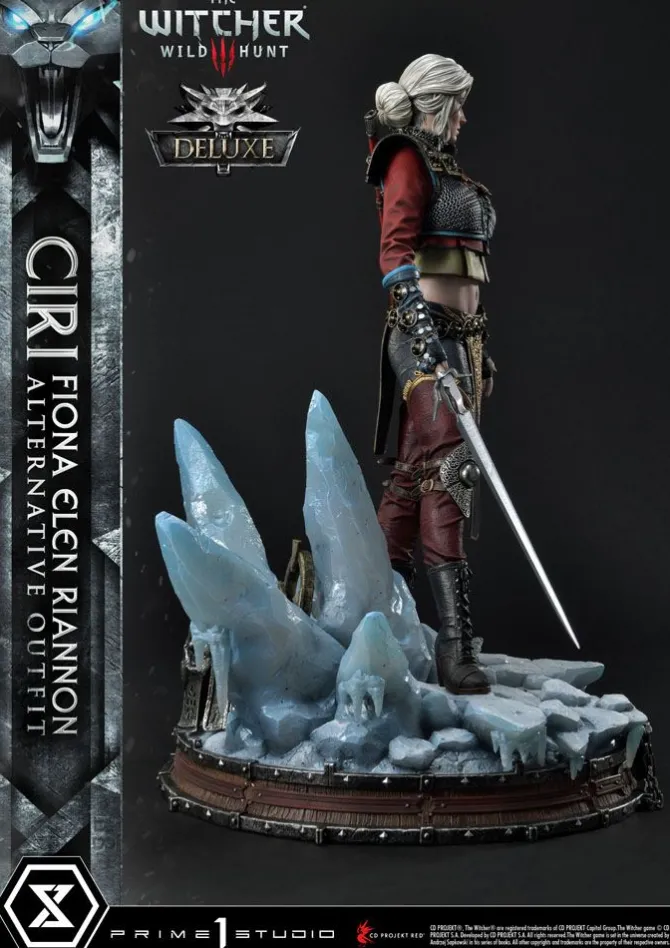Witcher 3 - Cirilla Fiona Elen Riannon Statue / Alternative Outfit Deluxe Bonus Version: Prime 1 Stu