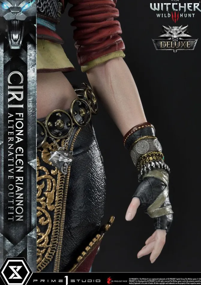 Witcher 3 - Cirilla Fiona Elen Riannon Statue / Alternative Outfit Deluxe Bonus Version: Prime 1 Stu