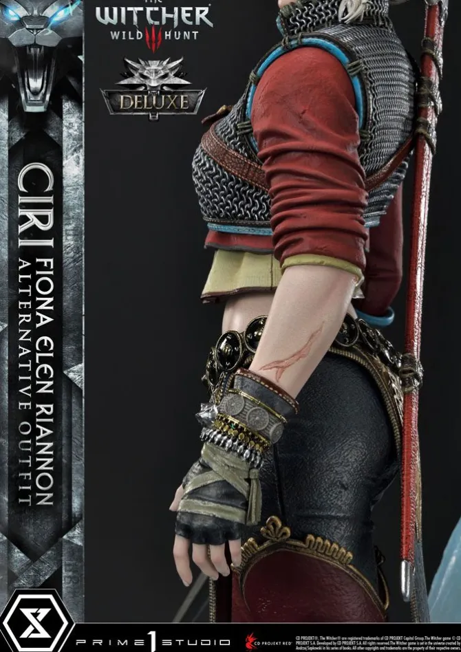 Witcher 3 - Cirilla Fiona Elen Riannon Statue / Alternative Outfit Deluxe Bonus Version: Prime 1 Stu