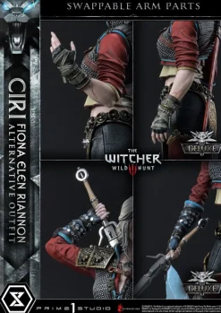 Witcher 3 - Cirilla Fiona Elen Riannon Statue / Alternative Outfit Deluxe Bonus Version: Prime 1 Stu