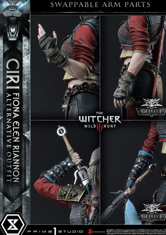 Witcher 3 - Cirilla Fiona Elen Riannon Statue / Alternative Outfit Deluxe Bonus Version: Prime 1 Stu