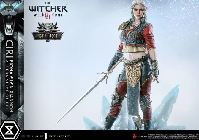 Witcher 3 - Cirilla Fiona Elen Riannon Statue / Alternative Outfit Deluxe Bonus Version: Prime 1 Stu