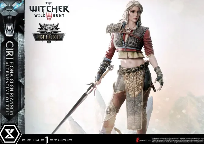 Witcher 3 - Cirilla Fiona Elen Riannon Statue / Alternative Outfit Deluxe Bonus Version: Prime 1 Stu