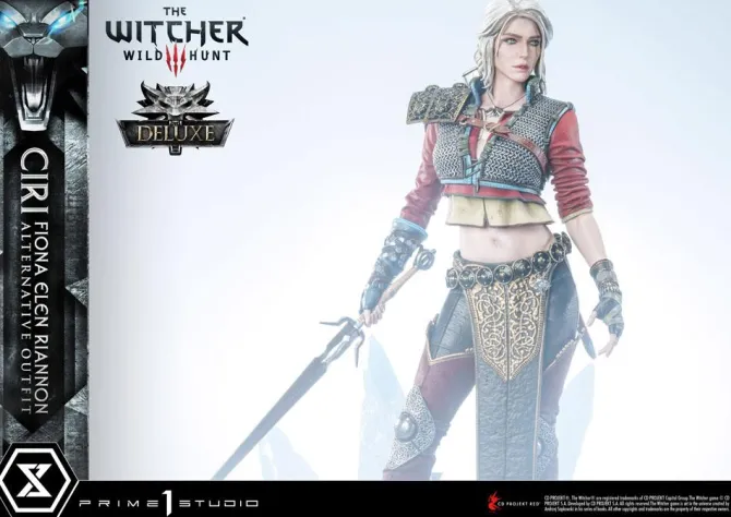 Witcher 3 - Cirilla Fiona Elen Riannon Statue / Alternative Outfit Deluxe Bonus Version: Prime 1 Stu