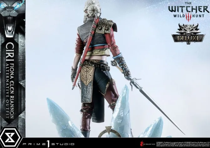 Witcher 3 - Cirilla Fiona Elen Riannon Statue / Alternative Outfit Deluxe Bonus Version: Prime 1 Stu