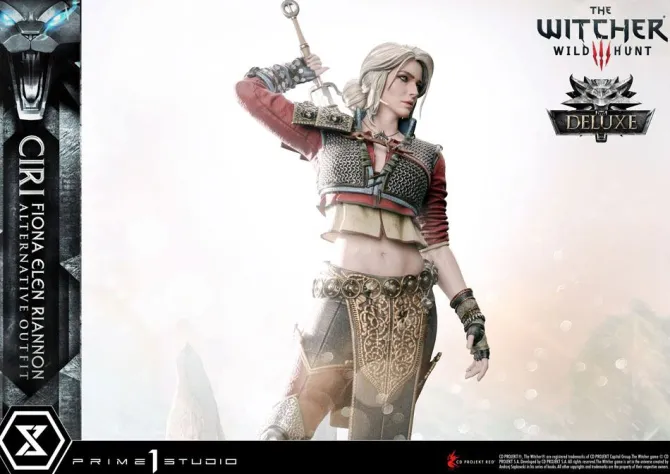 Witcher 3 - Cirilla Fiona Elen Riannon Statue / Alternative Outfit Deluxe Bonus Version: Prime 1 Stu