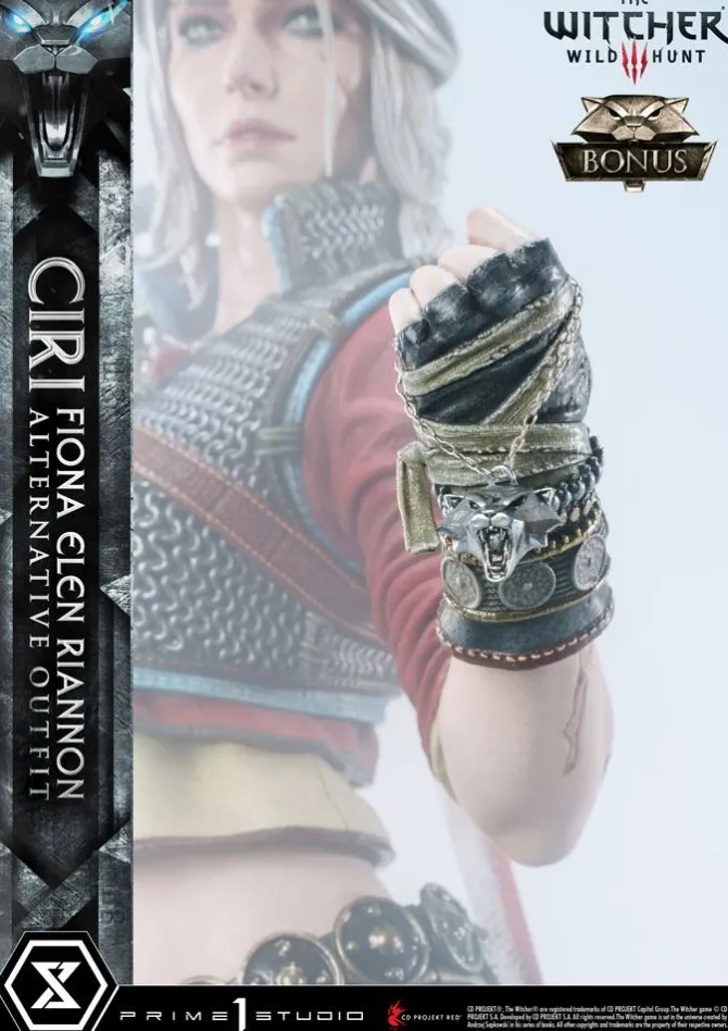 Witcher 3 - Cirilla Fiona Elen Riannon Statue / Alternative Outfit Deluxe Bonus Version: Prime 1 Stu