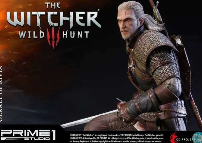 Witcher 3 Wild Hunt - Geralt of Riva Statue - limited Edition: Prime 1 Studio