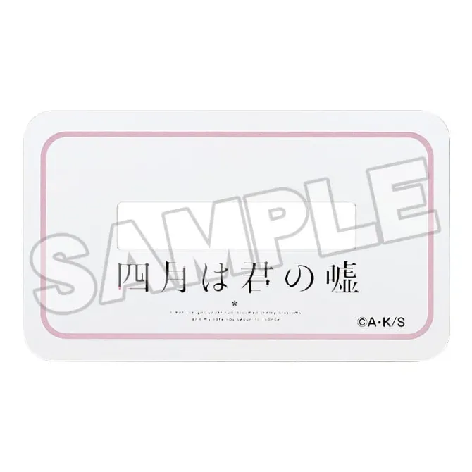 Your Lie in April - Stand Glitter Acrylic: Good Smile Company