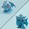 Yu-Gi-Oh! - Blue Eyes White Dragon & Obelisk the Tormentor Megatoon Statuen (with gift): MegaHouse