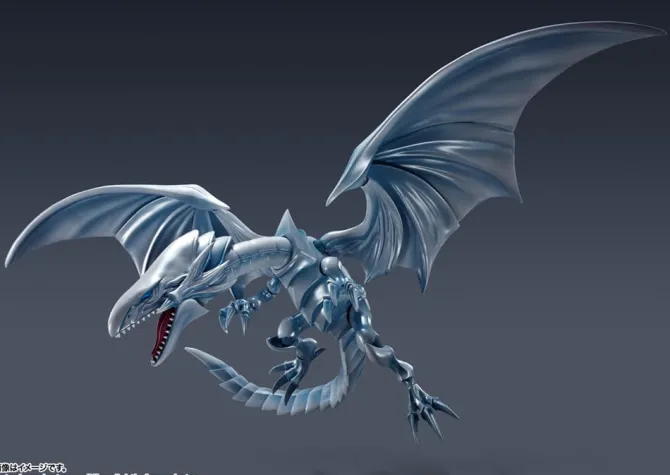 Yu-Gi-Oh! - Blue-Eyes White Dragon Actionfigur / S.H. MonsterArts: Tamashii Nations
