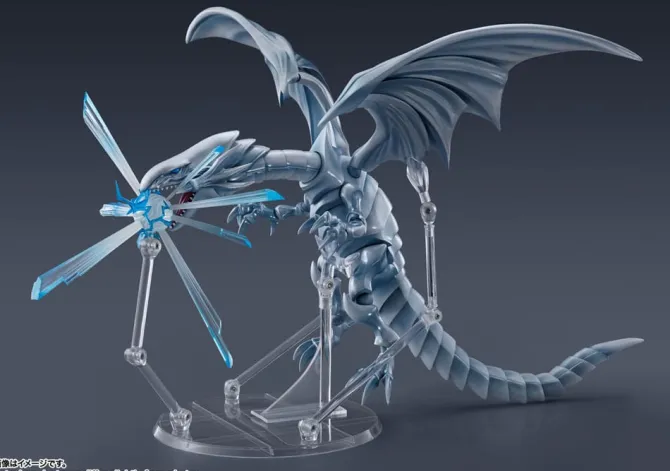 Yu-Gi-Oh! - Blue-Eyes White Dragon Actionfigur / S.H. MonsterArts: Tamashii Nations
