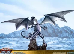 Yu-Gi-Oh! - Blue-Eyes White Dragon Statue / Silver Edition: First 4 Figures