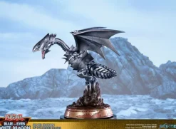 Yu-Gi-Oh! - Blue-Eyes White Dragon Statue / Silver Edition: First 4 Figures