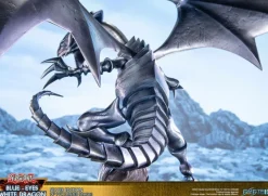 Yu-Gi-Oh! - Blue-Eyes White Dragon Statue / Silver Edition: First 4 Figures