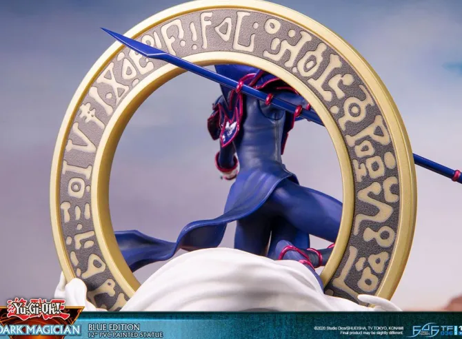 Yu-Gi-Oh! - Dark Magician Statue / Blue Version: First 4 Figures