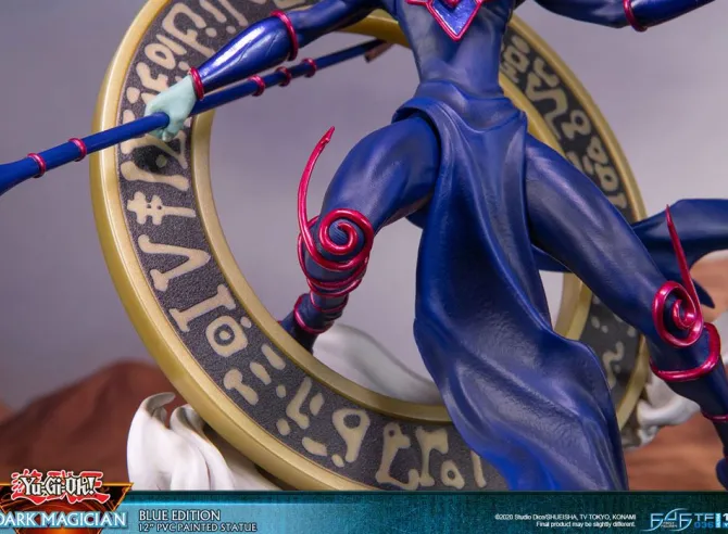 Yu-Gi-Oh! - Dark Magician Statue / Blue Version: First 4 Figures