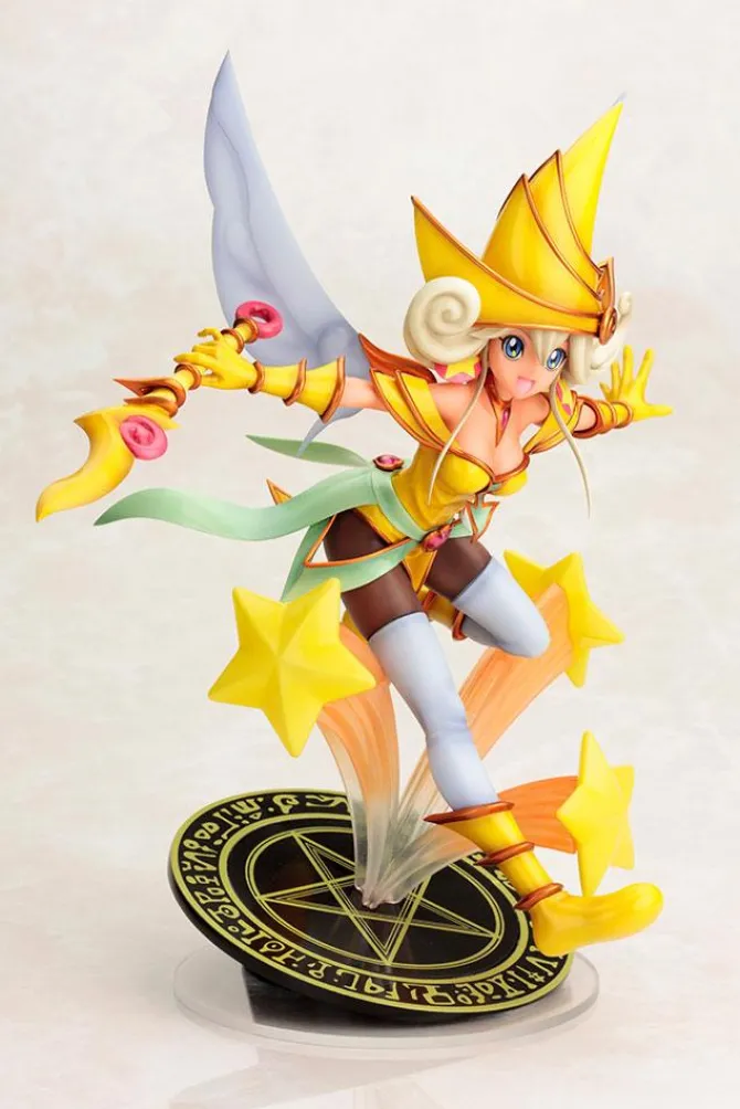Yu-Gi-Oh! - Lemon Magician Girl Statue - The Dark Side of Dimensions Version: Kotobukiya
