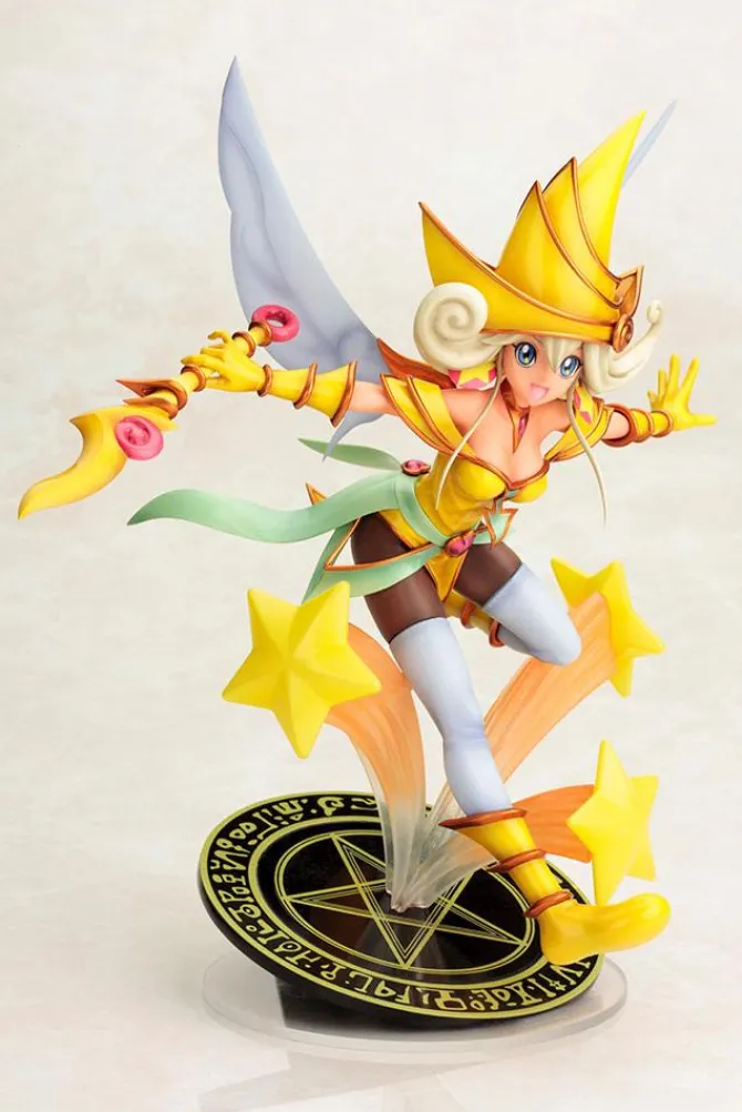 Yu-Gi-Oh! - Lemon Magician Girl Statue - The Dark Side of Dimensions Version: Kotobukiya