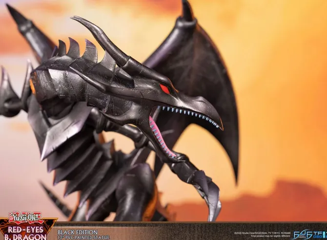 Yu-Gi-Oh! - Red-Eyes B. Dragon Statue / Black Edition: First 4 Figures
