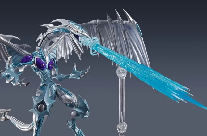 Yu-Gi-Oh! - Stardust Dragon Actionfigur / S.H. MonsterArts: Tamashii Nations