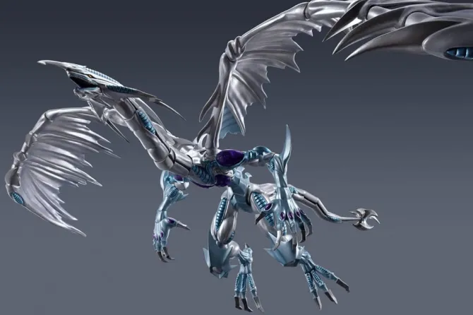 Yu-Gi-Oh! - Stardust Dragon Actionfigur / S.H. MonsterArts: Tamashii Nations