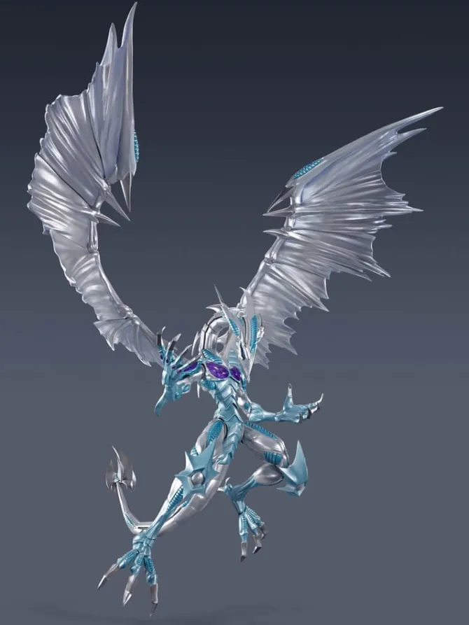 Yu-Gi-Oh! - Stardust Dragon Actionfigur / S.H. MonsterArts: Tamashii Nations