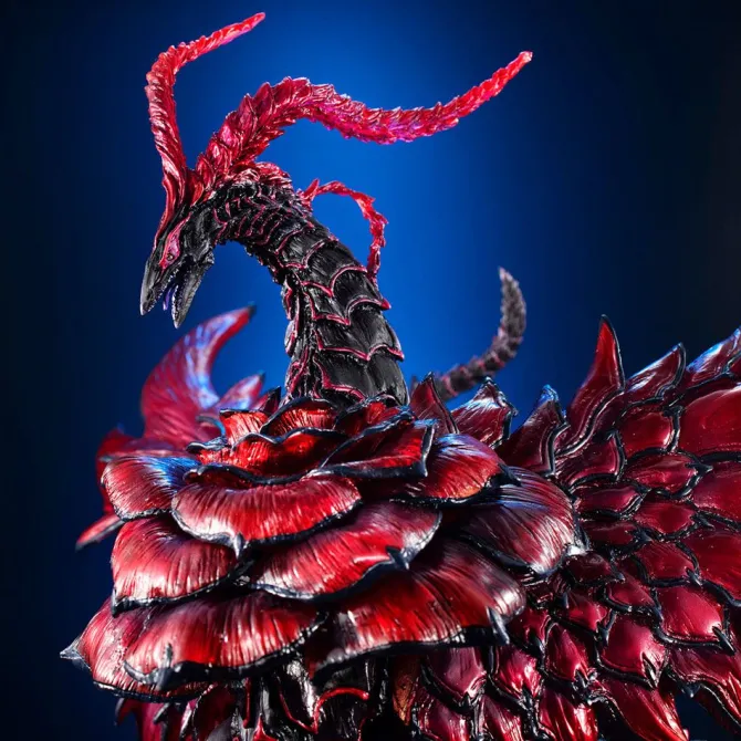 Yu-Gi-Oh! Duel 5D's Monsters - Black Rose Dragon Statue / Art Works Monsters: MegaHouse