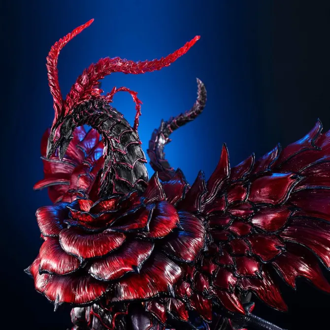 Yu-Gi-Oh! Duel 5D's Monsters - Black Rose Dragon Statue / Art Works Monsters: MegaHouse