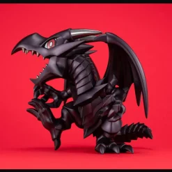 Yu-Gi-Oh! Duel Monsters Megatoon - Red Eyes Black Dragon & The Winged Dragon of Ra (with gift)Statue
