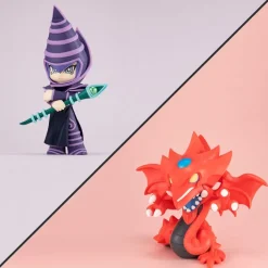 Yu-Gi-Oh! Duel Monsters Megatoon - Slifer the Sky Dragon & Dark Magician Statue / (with gift): Megah