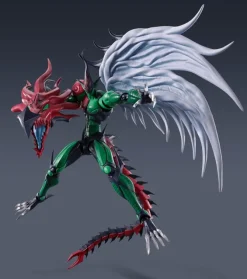 Yu-Gi-Oh! GX - Elemental Hero Flame Wingman Actionfigur / S.H. Figuarts -MonsterArts: Tamashii Nati