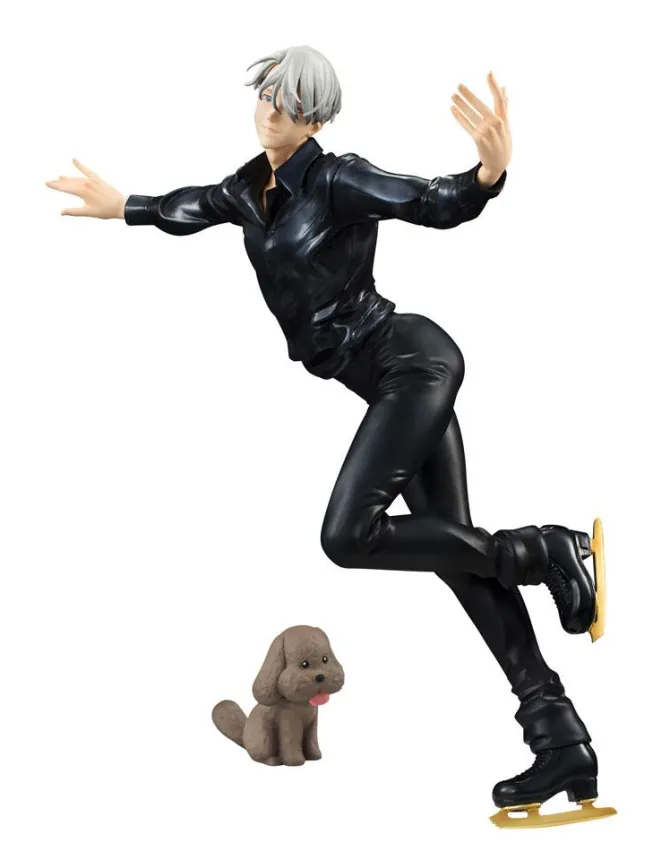 Yuri!!! on Ice - Victor Nikiforov & Makkachin Statue - G.E.M. Serie: MegaHouse