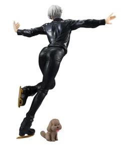 Yuri!!! on Ice - Victor Nikiforov & Makkachin Statue - G.E.M. Serie: MegaHouse