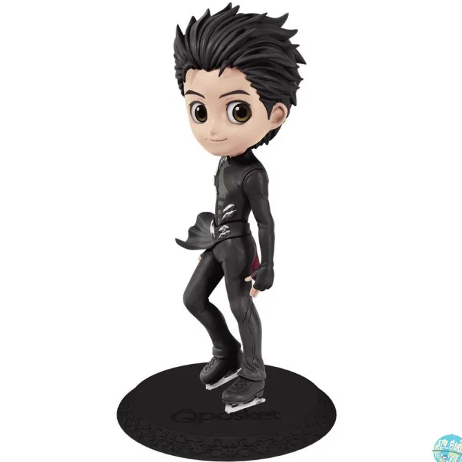 Yuri!!! on Ice - Yuri Katsuki Minifigur - Q Posket / Schwarze Version: Banpresto