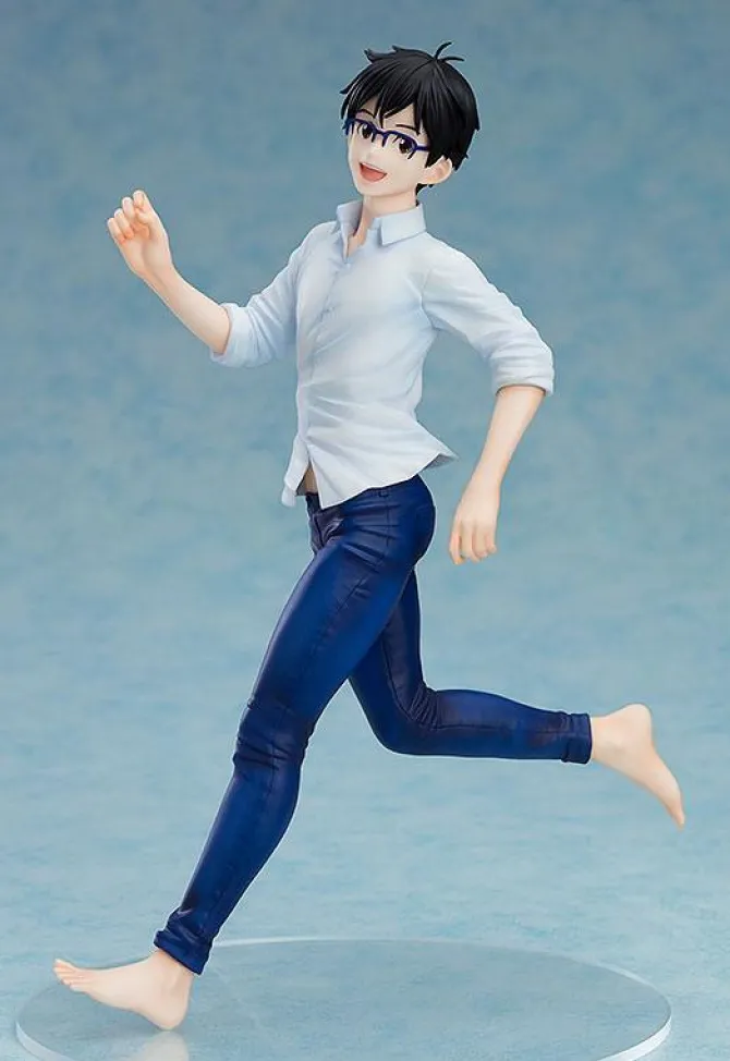 Yuri!!! on Ice - Yuri, Victor & Makkachin Statue: Good Smile Company