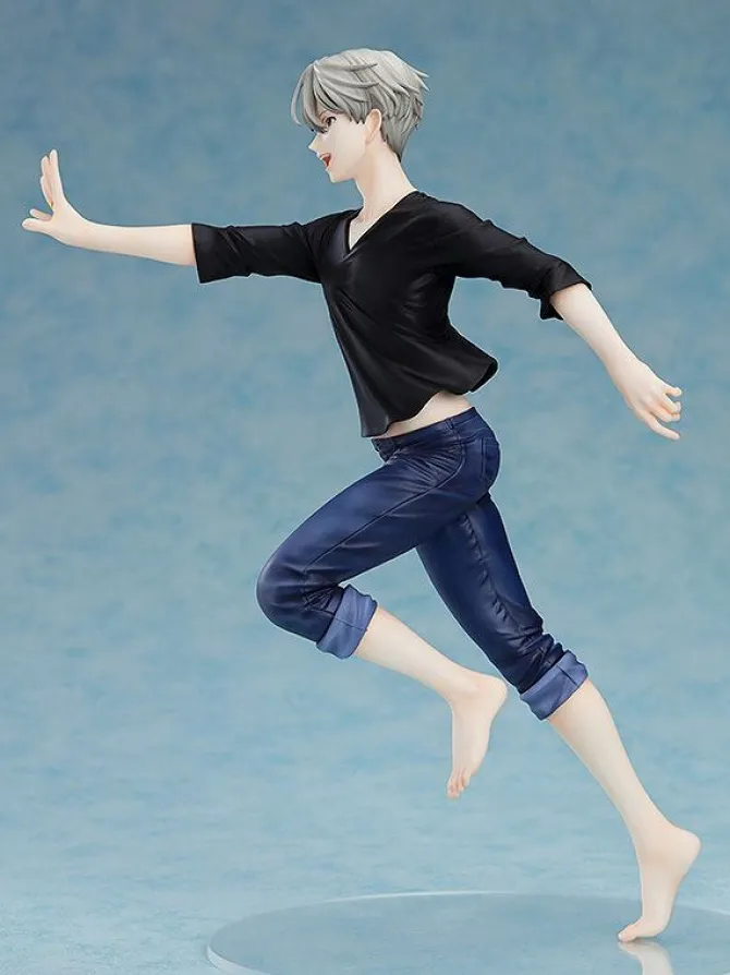 Yuri!!! on Ice - Yuri, Victor & Makkachin Statue: Good Smile Company