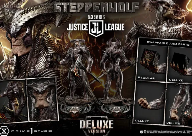 Zack Snyder's Justice League - Steppenwolf Statue / Museum Masterline Deluxe Bonus Version: Prime 1